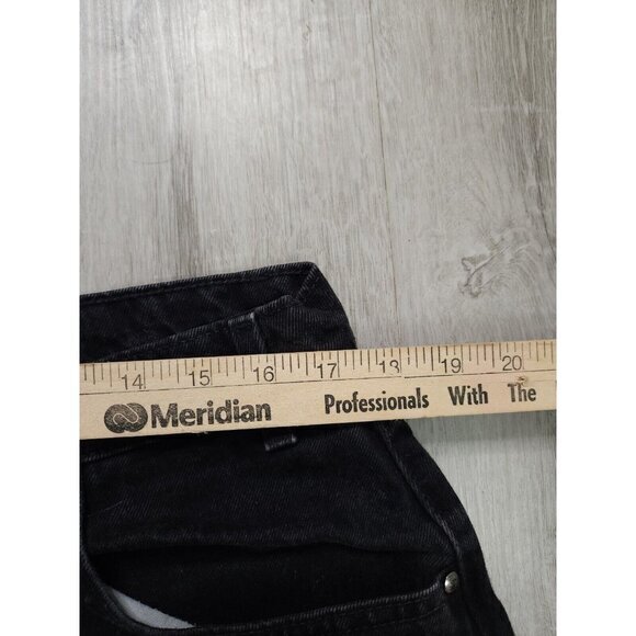 Vintage‎ Levis 545 Orange Tab Black Denim Loose Fit Jeans Mens 34x32 - Picture 9 of 10